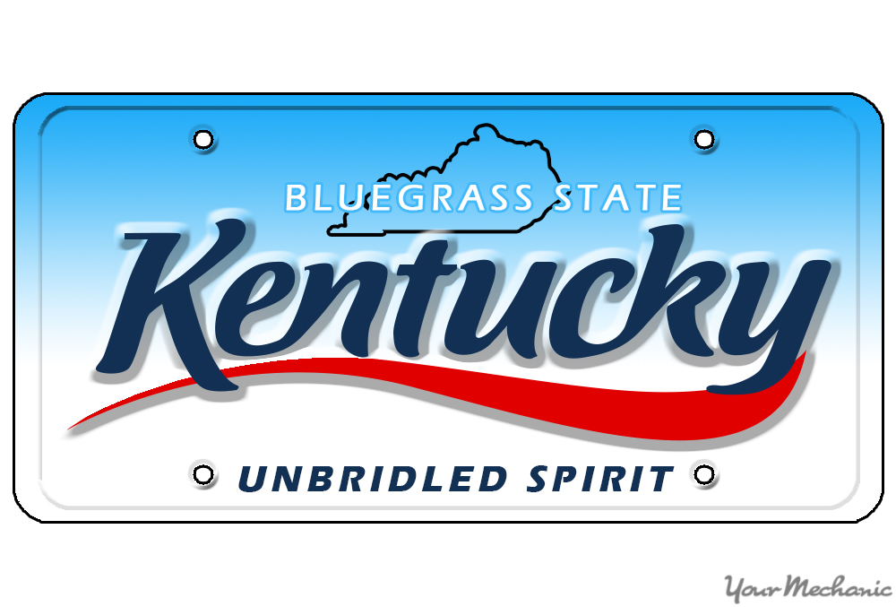 How to Buy a Personalized License Plate in Kentucky YourMechanic Advice